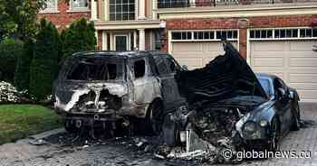 Richmond Hill vehicle fire being investigated as arson