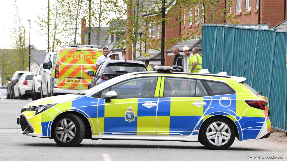 Shouts heard before armed police descend on Prescot newbuild estate