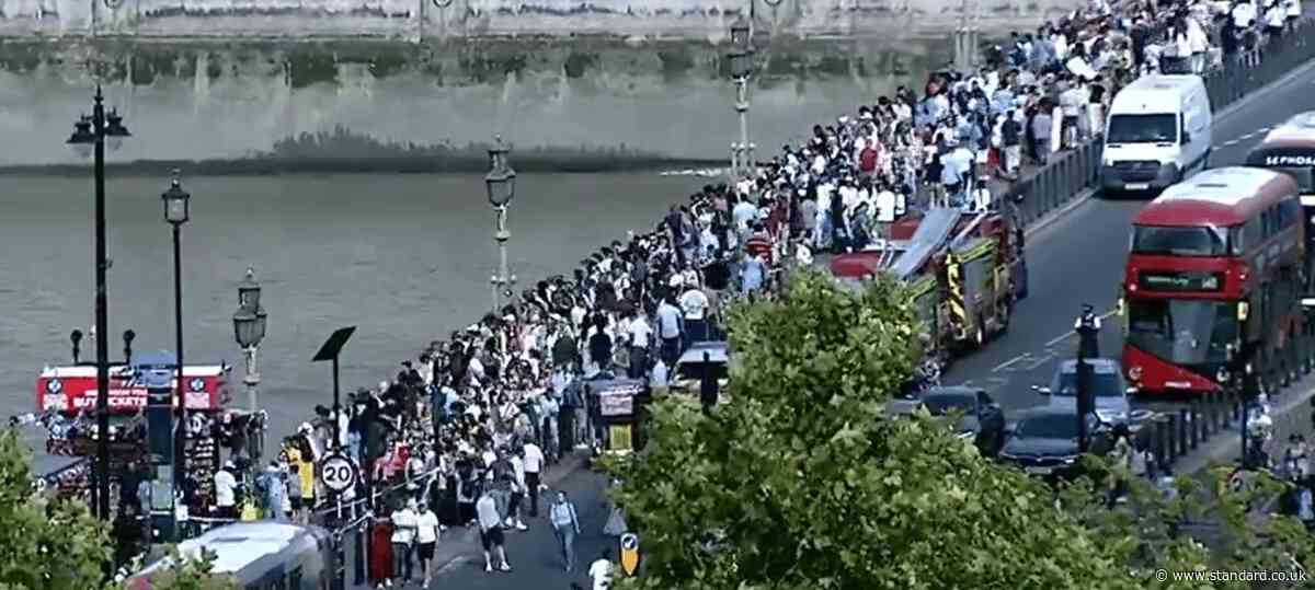 Police vessel carrying armed officers crashes on Thames