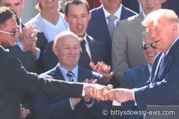 Donald Trump elogió jonrón de Miguel Rojas que sacó a flote a los Dodgers en la Serie Mundial