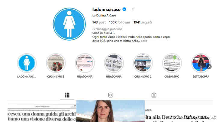 Addio a Valentina Falco, fondatrice del progetto “La donna a caso”. Sulla sua pagina smontava gli stereotipi sessisti nel linguaggio dei media