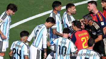 Argentina star caught up in World Cup final chaos may have played last game for them