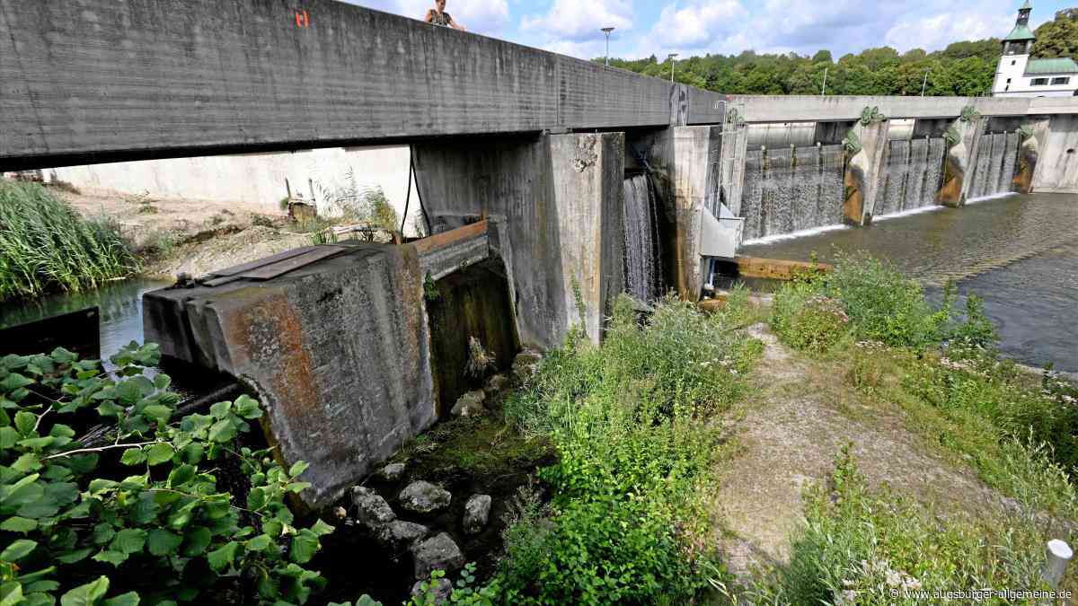 „Es wird manchmal laut werden:“ Bau der Fischtreppe am Augsburger Hochablass startet in zwei Wochen