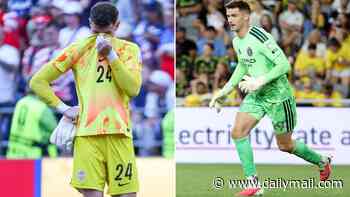 USA goalkeeper who made embarrassing World Cup mistake is brutally mocked by rival fans in first game back