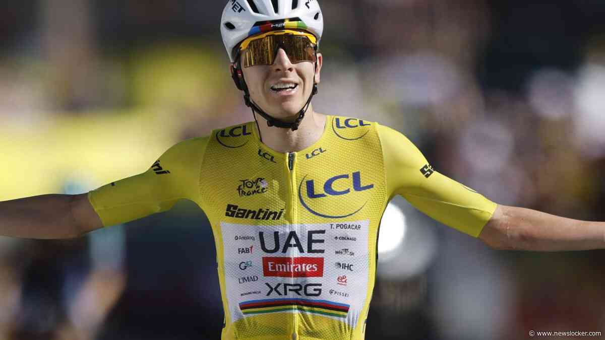 Tadej Pogacar zet de concurrentie in Tour de France flink te kijk met iconische zege op Alpe d’Huez