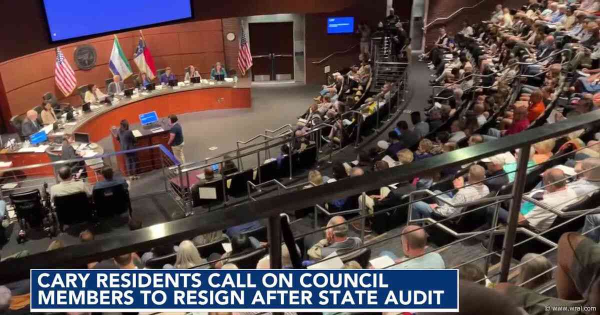 Cary residents call for Council resignations after state audit details questionable spending