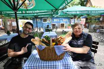 Biergarten erlaubt Besuchern, eigenes Essen mitzubringen