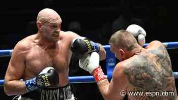 Fury stops Wach, Joshua fight moves closer