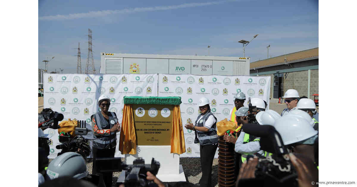 Malawi commissions first standalone utility-scale battery storage project to strengthen grid reliability and unlock energy access for households and businesses