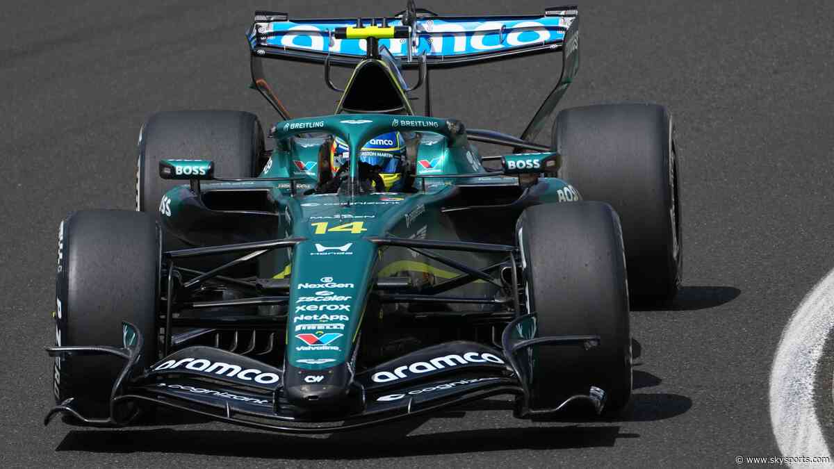 Alonso pleased with Aston Martin upgrade as Newey targets 'respectability'