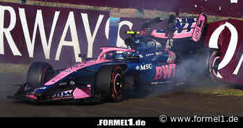 Franco Colapinto mit Frust am Freitag: Keine Fahrt in FT1, Crash in FT2