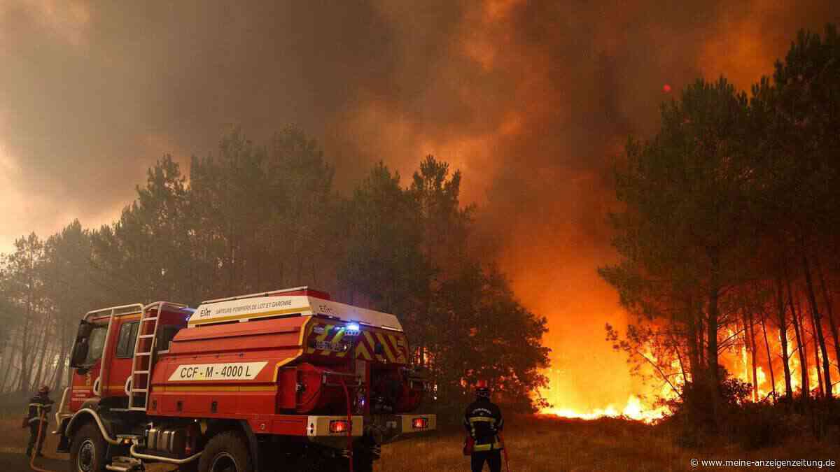 Brände in Frankreich wüten weiter: Bilder zeigen Ausmaß der Katastrophe