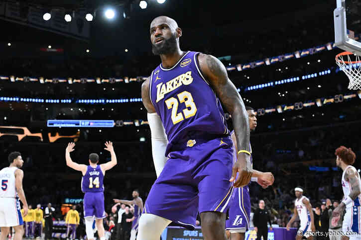 LeBron James' first autographed, 1-of-1 76ers card is already up for sale