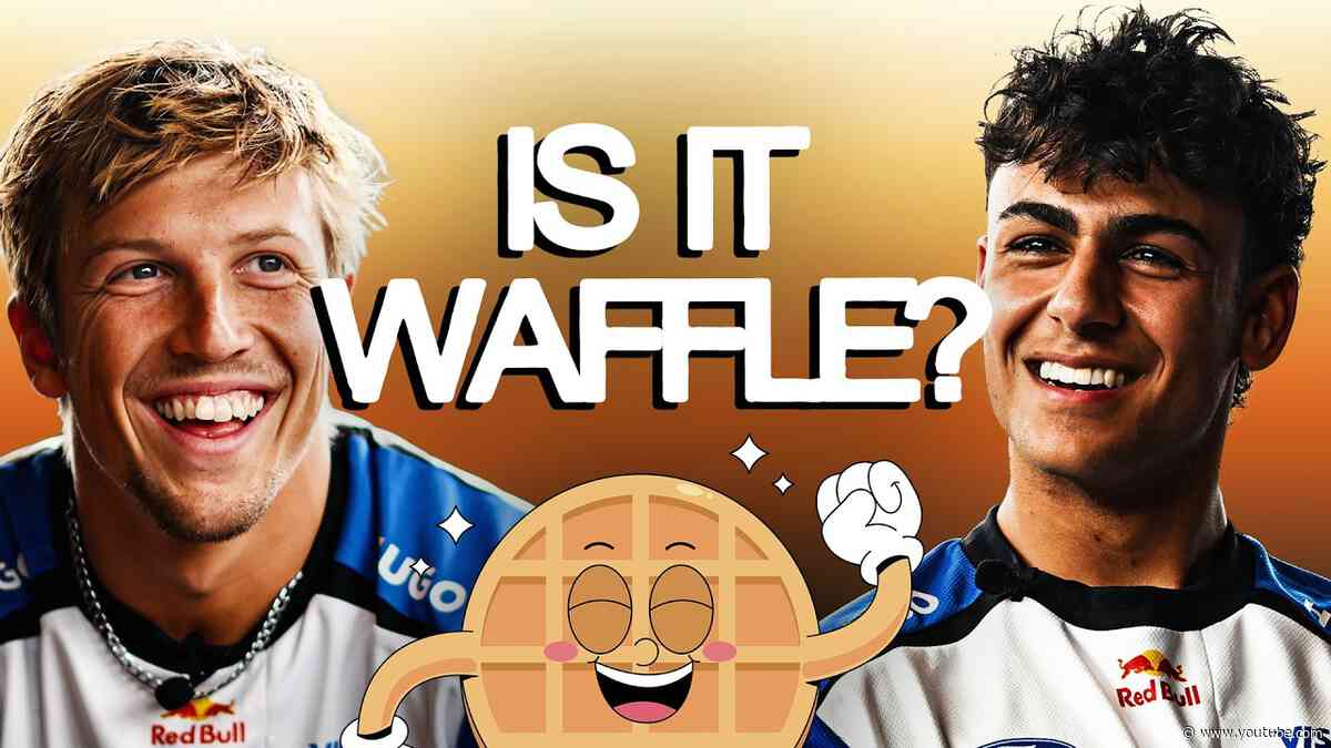 Liam Lawson Doesn’t Wear Shoes?! | 'Is It Waffle?'