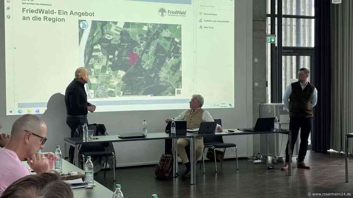 Jagd zwischen Gräbern? Gemeinderat Vogtareuth bringt Konzept für Waldbestattungen auf den Weg