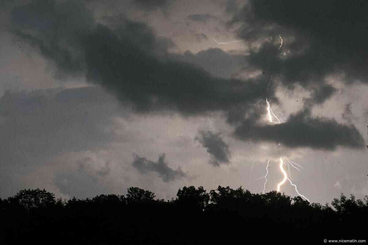 Les Alpes-Maritimes placées en vigilance jaune pour les orages et pluie-inondation à partir de ce samedi soir