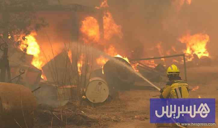 إسبانيا: إخماد حريق مدريد مستحيل