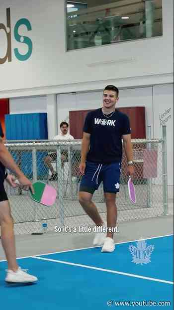 Miroslav Holinka Tries Pickleball