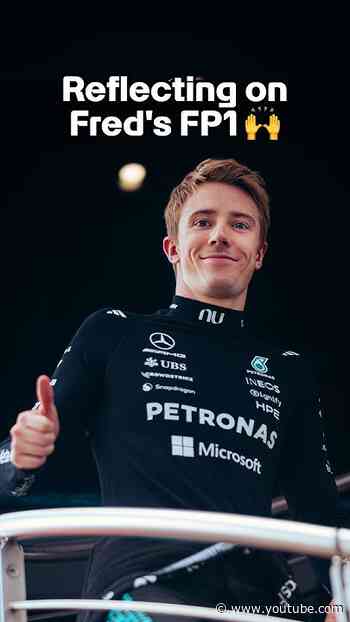 A very positive outing 🙌  #f1 #fredvesti #mercedesf1
