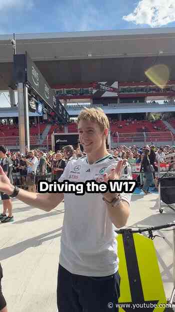 Nothing is better than driving an F1 car  🙌