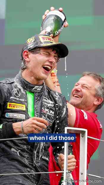 Looking back on special memories from 2024 here in Hungary 💙 #f1 #mercedesf1 #kimiantonelli
