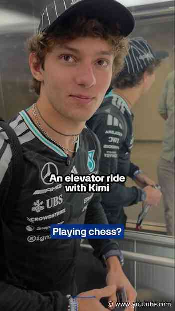 Checkmate ♟️Who wants a Kimi and George chess rematch 🙋‍♂️ #f1 #mercedesf1 #kimiantonelli