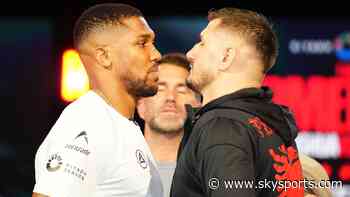 AJ weighs in at 251lbs for Prenga bout