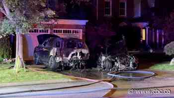 Police investigate suspicious fire outside Richmond Hill home