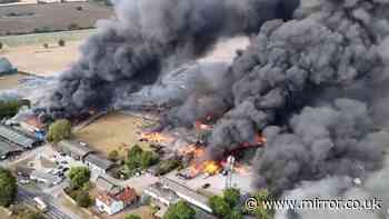 Essex explosion live: Firefighters swarm near Chelmsford as blast rocks county