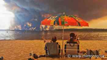 Heatwave hell sparks summer of chaos as THOUSANDS queue for holidays and wildfires force Brits to flee hotels