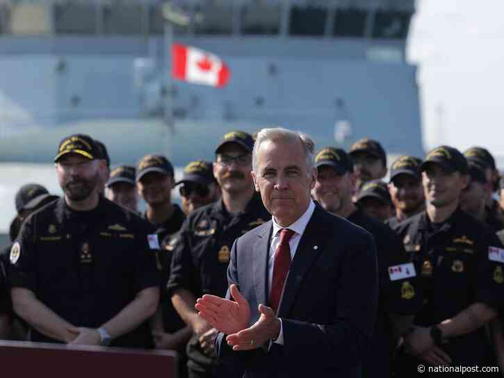 Canada's only operational submarine just sank a U.S. warship