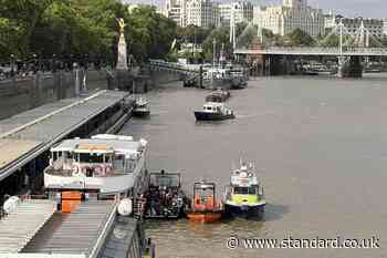 Five officers hurt in police boat crash were responding to ‘person in water’