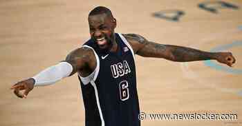 LeBron James (41) wil nog één keer om de NBA-titel spelen en ruilt de Los Angeles Lakers in voor de Philadelphia 76ers