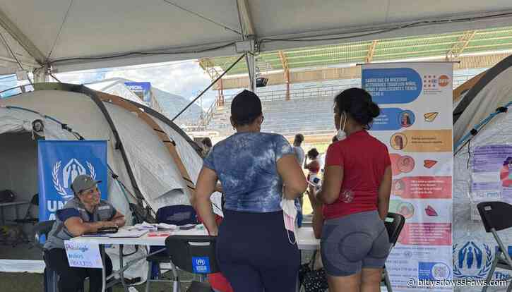 ONU pidió 10 millones de dólares adicionales para atender a mujeres y adolescentes embarazadas a un mes de los terremotos