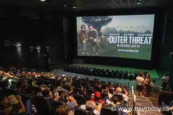 Outer Threat, a Sci-Fi film shot in North Bay and Powassan hits the big screen tonight