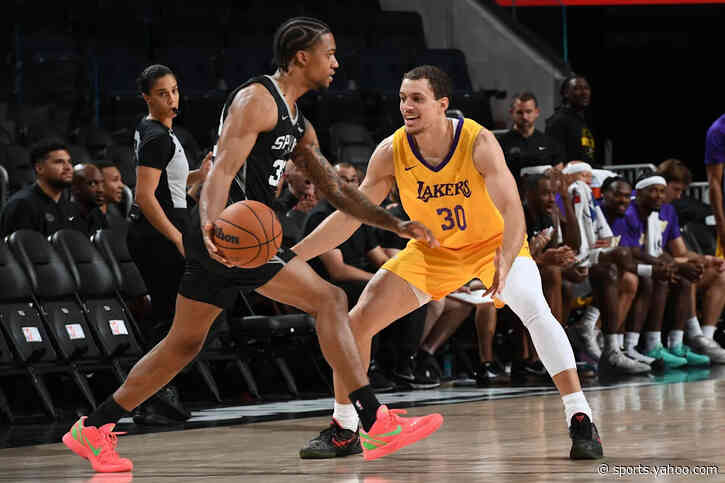 The Lakers best perimeter defender might be on a two-way contract