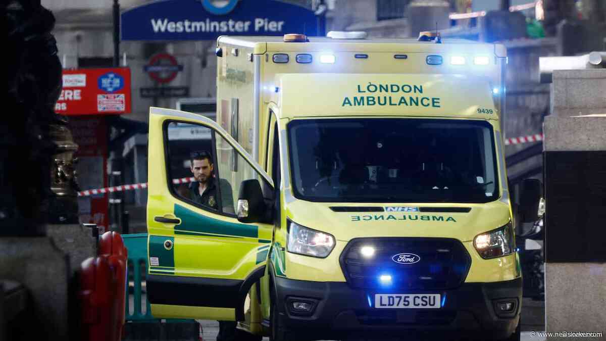Vijf agenten gewond nadat politieboot op Londense Westminister Bridge knalt
