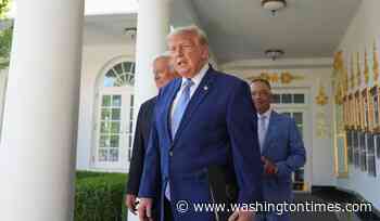 Trump won't say if blowing up Iranian bridges or power plants is a war crime