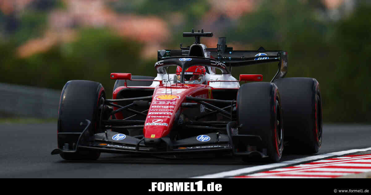 Ferrari-Gala in Budapest: Warum Leclerc trotz Dominanz-Freitag mahnt