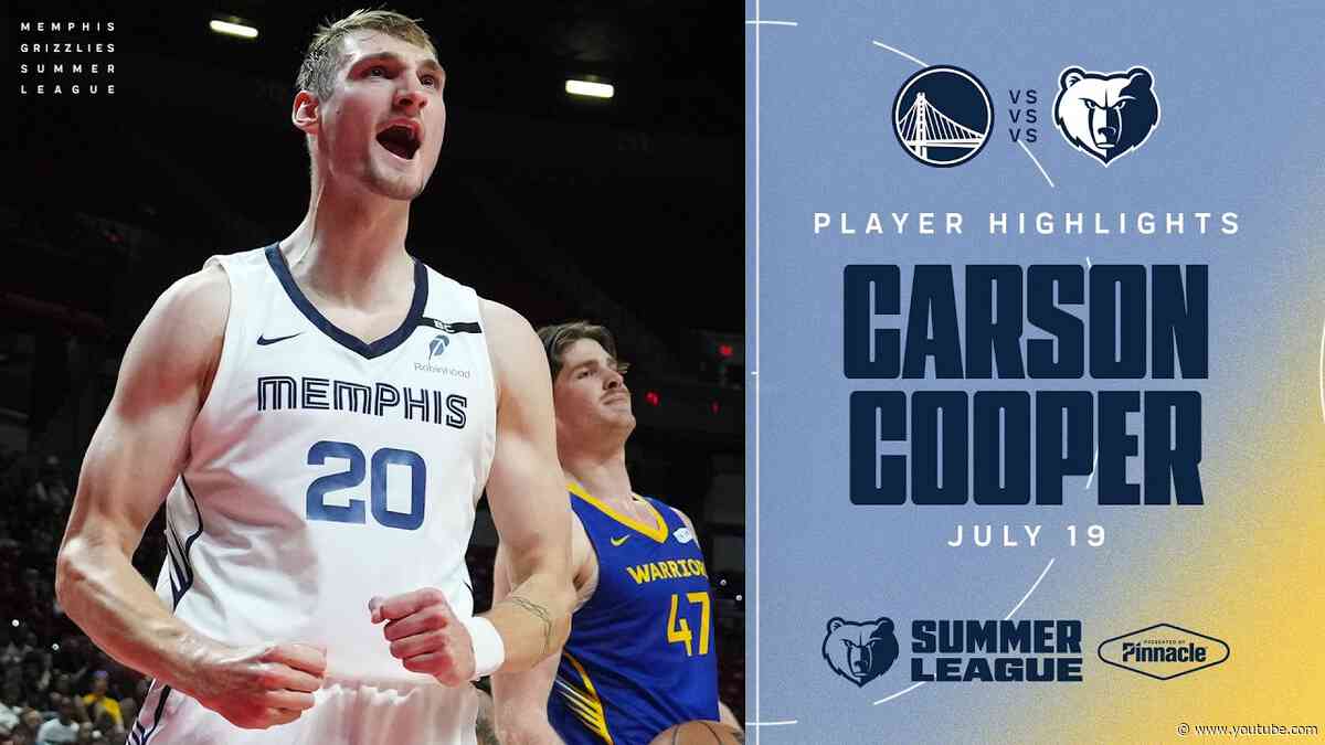 Carson Cooper Highlights vs  Golden State Warriors