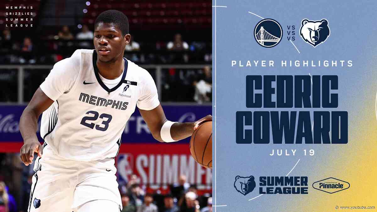 Cedric Coward Highlights vs  Golden State Warriors