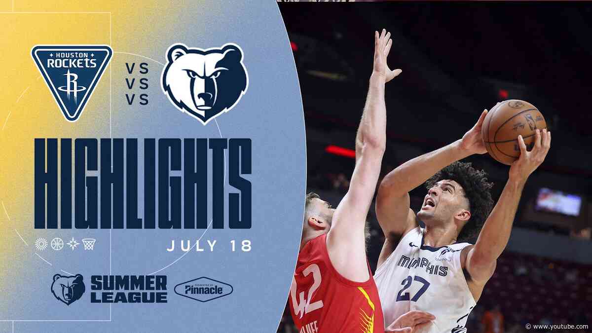 Memphis Grizzlies Highlights vs  Houston Rockets