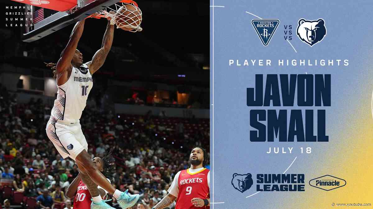Javon Small Highlights vs Houston Rockets