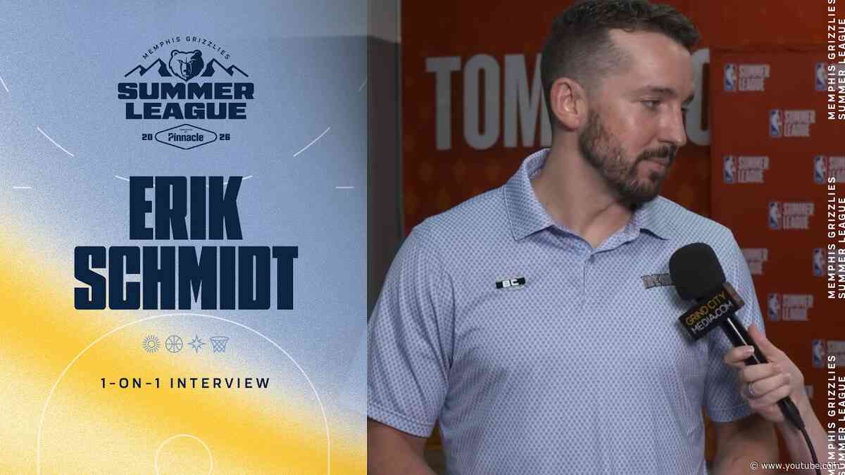 Coach Erik Schmidt 1 on 1 Interview | Grizzlies vs. Hawks