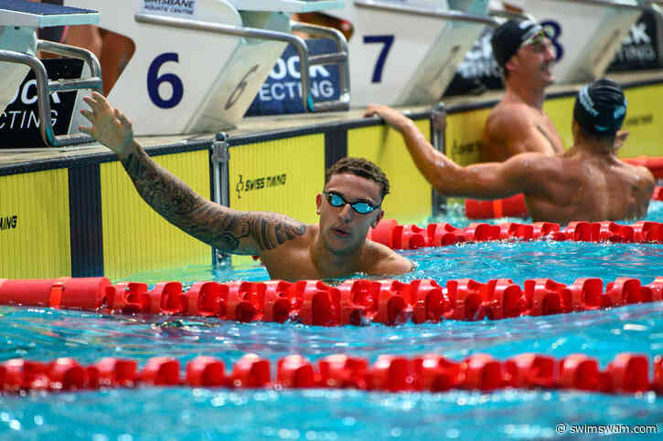 Australia Blast 3:09.49 For Men’s 4×100 Free GR, #9 All-Time; Southam Sets 100 Free GR on leadoff