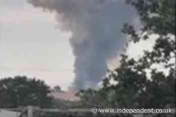 More than 100 firefighters tackling blaze as fertiliser explodes at industrial unit in Essex