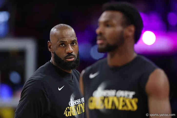 Report: No current plan for Bronny James to join Sixers