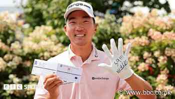 Kim feels 'pretty cool' after carding historic 59
