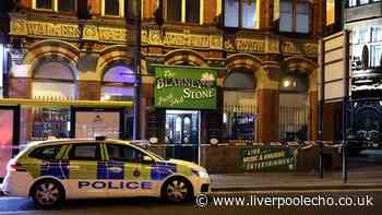 Man 'hit over head with bar' during fight outside Liverpool city centre pub