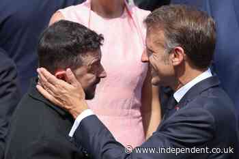 Zelensky denies bizarre claim he took cocaine with Macron in interview with far-right MAGA influencer